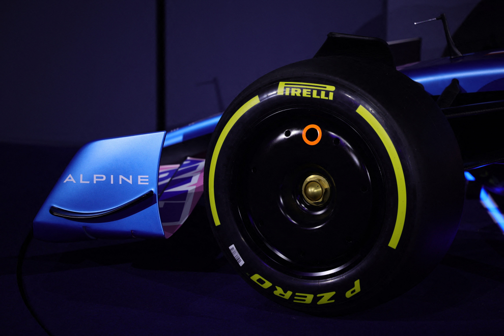 El nuevo Alpine A522 que conducirá Fernando Alonso