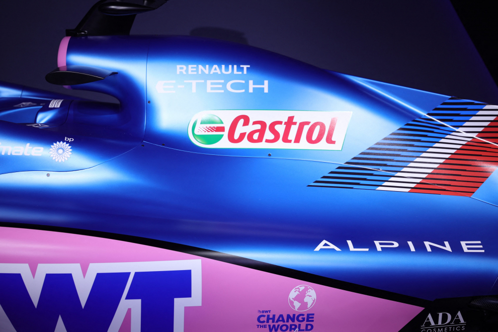 El nuevo Alpine A522 que conducirá Fernando Alonso