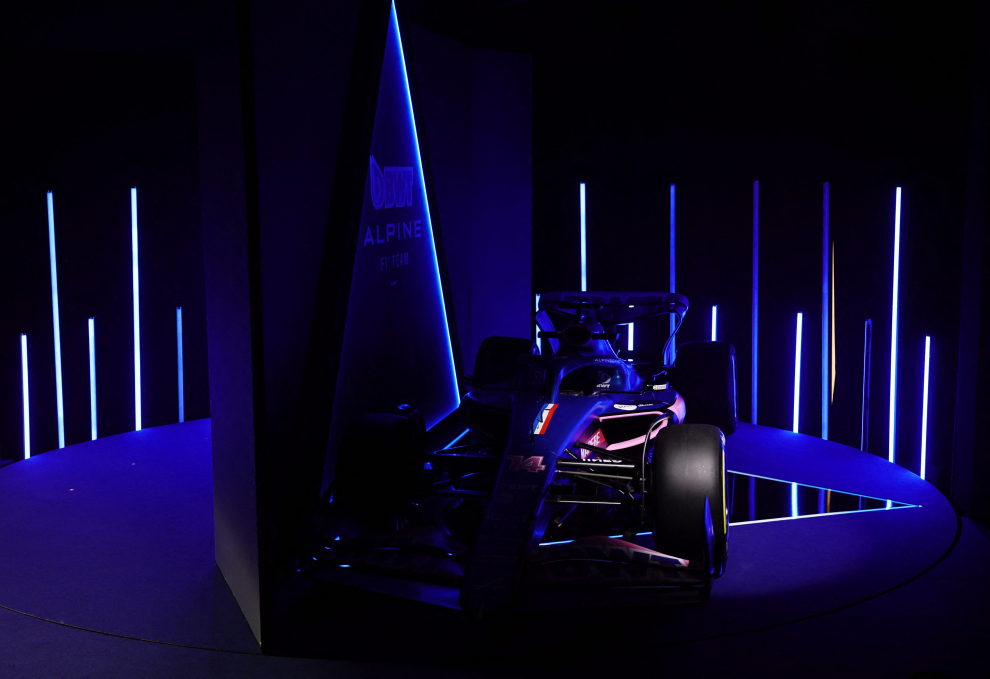 El nuevo Alpine A522 que conducirá Fernando Alonso