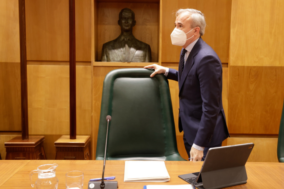 El pleno del Ayuntamiento de Zaragoza.