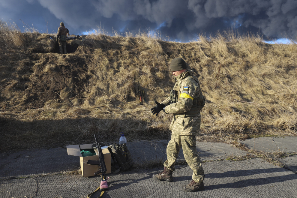 Imágenes | Cuarta jornada del ataques de Rusia en Ucrania
