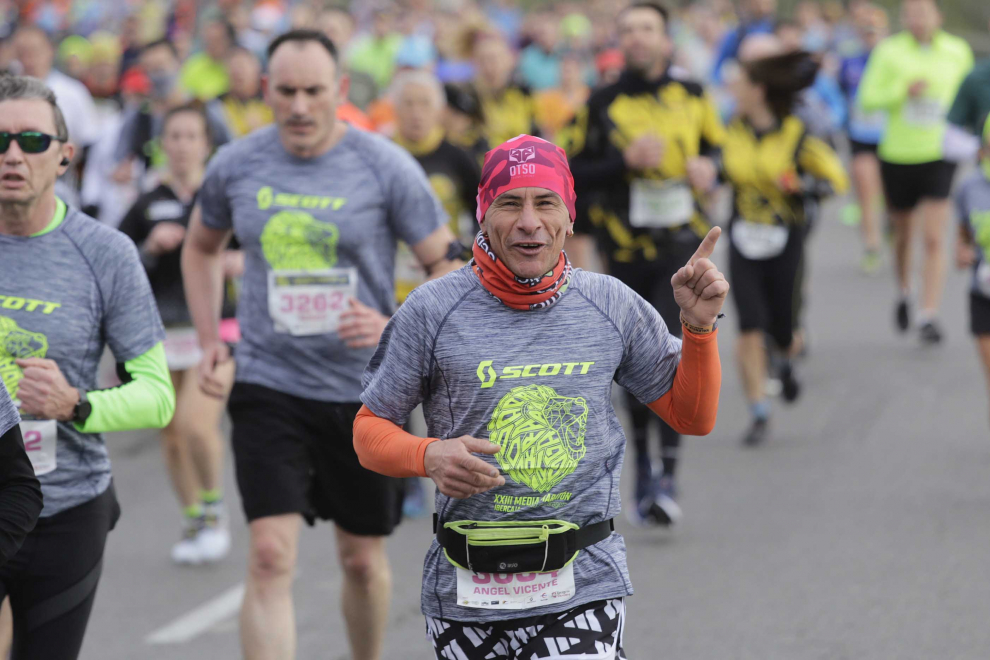 Fotos de la Media Maratón en Zaragoza