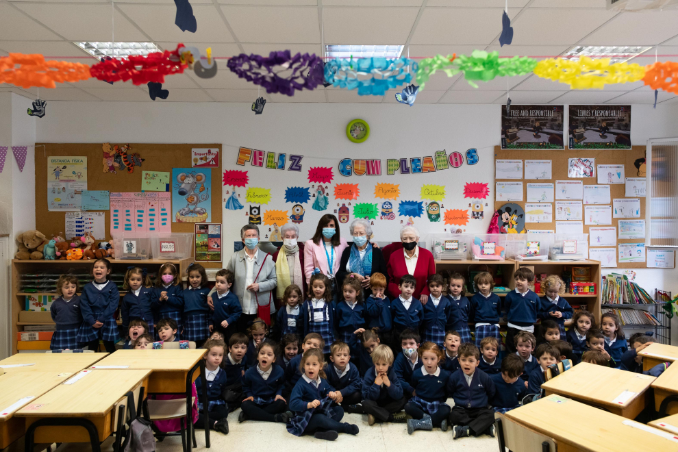 DESPEDIDA DE LAS ULTIMAS MONJAS QUE QUEDABAN EN EL COLEGIO CARMELITAS DE ZARAGOZA / 21-03-2022 / FOTOS: FRANCISCO JIMENEZ[[[FOTOGRAFOS]]]