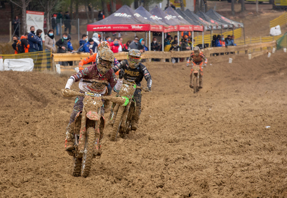 Última jornada del campeonato de motocross en Calatayud