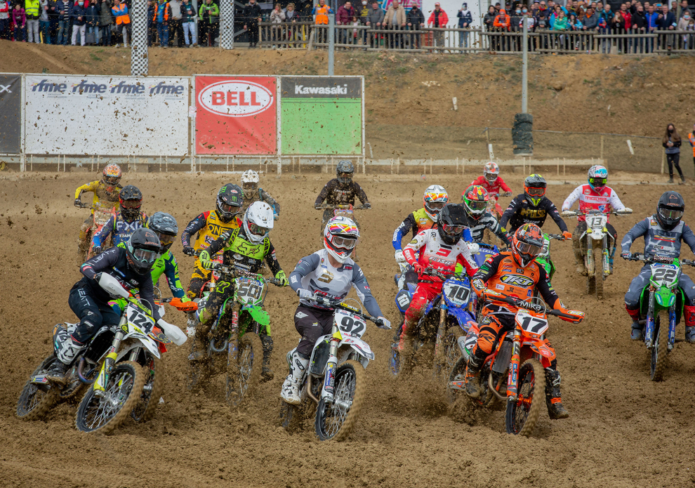 Última jornada del campeonato de motocross en Calatayud