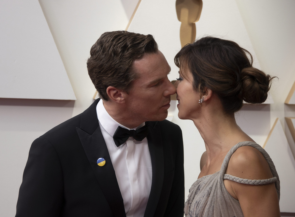 Bennedict Cumberbatch y su mujer, Sophie Hunter.