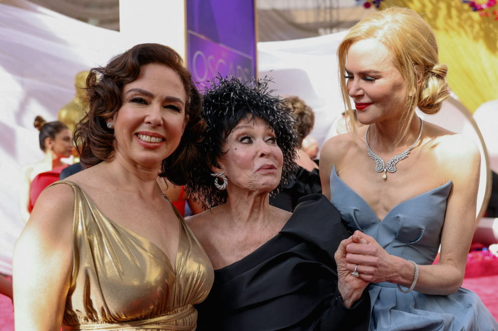 Fernanda Luisa Gordon, Rita Moreno y Nicole Kidman.