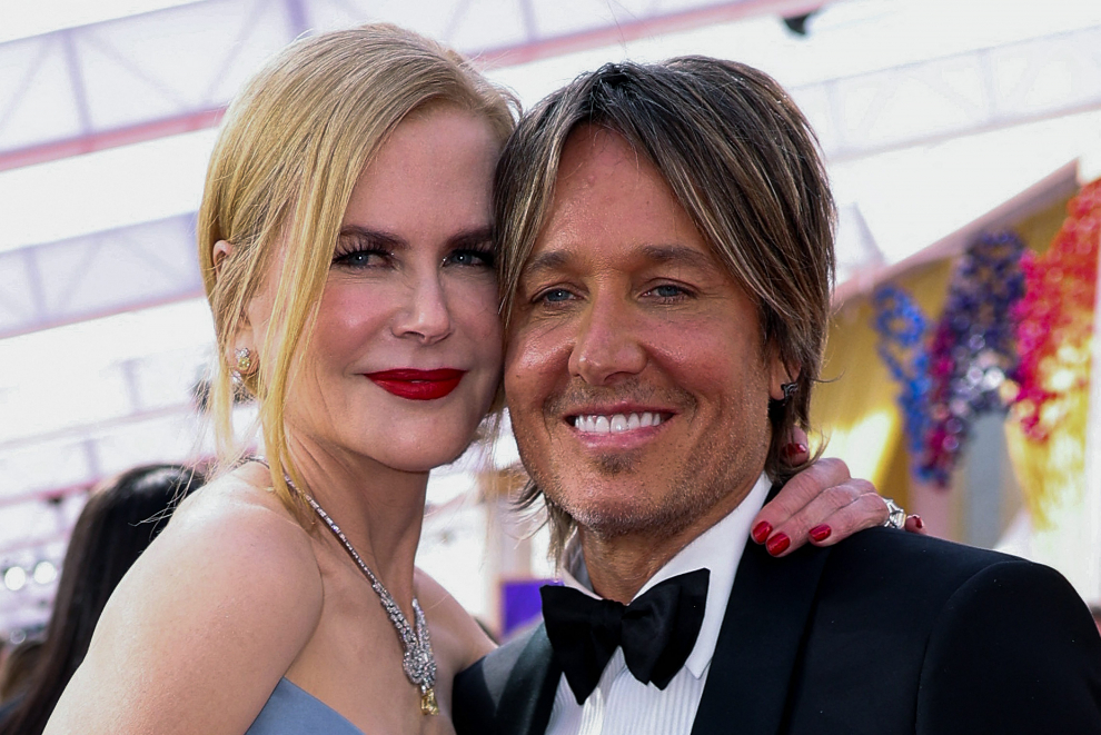 Nicole Kidman y Keith Urban: inseparables.