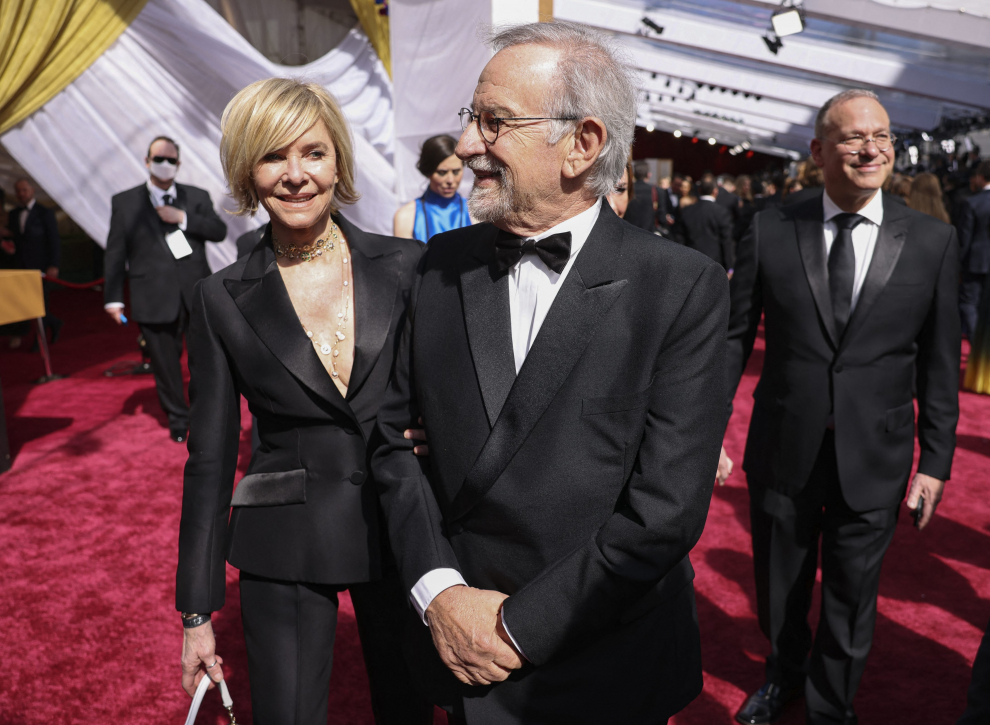 Steven Spielberg y su mujer, Kate Capshaw.