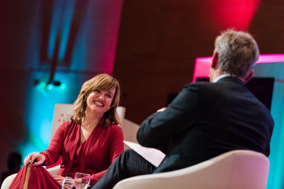 Foto de la Gala de la Educación Aragonesa en la sala Luis Galve del Auditorio de Zaragoza