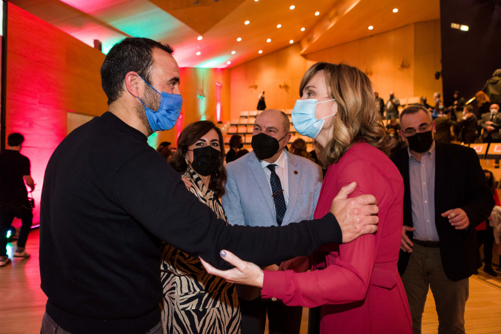 Foto de la Gala de la Educación Aragonesa en la sala Luis Galve del Auditorio de Zaragoza