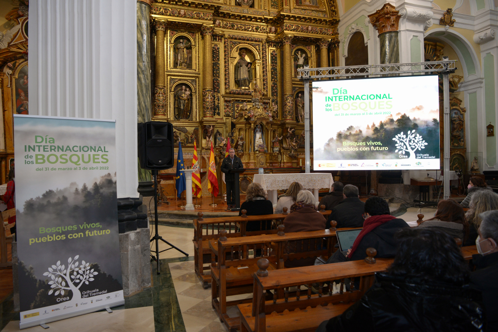 Orihuela del Tremedal (Teruel) acoge el Día Internacional de los Bosques.