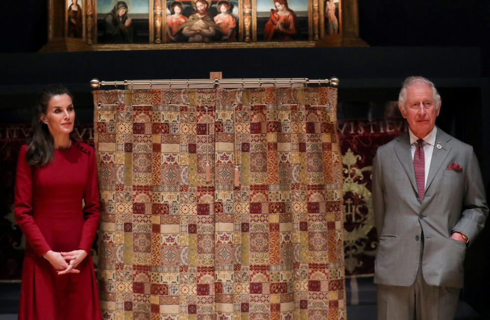 La Reina Letizia asiste al acto inaugural de la 'Spanish Gallery'