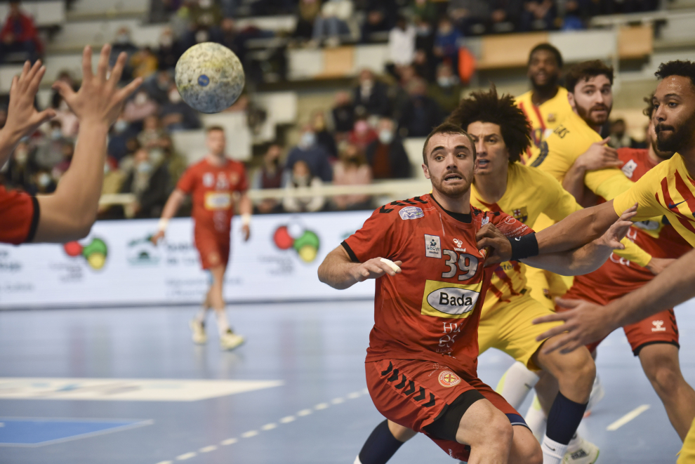 El Bada Huesca recibió al Barcelona, en cuyas filas se encuentra Pablo Urdangarin.