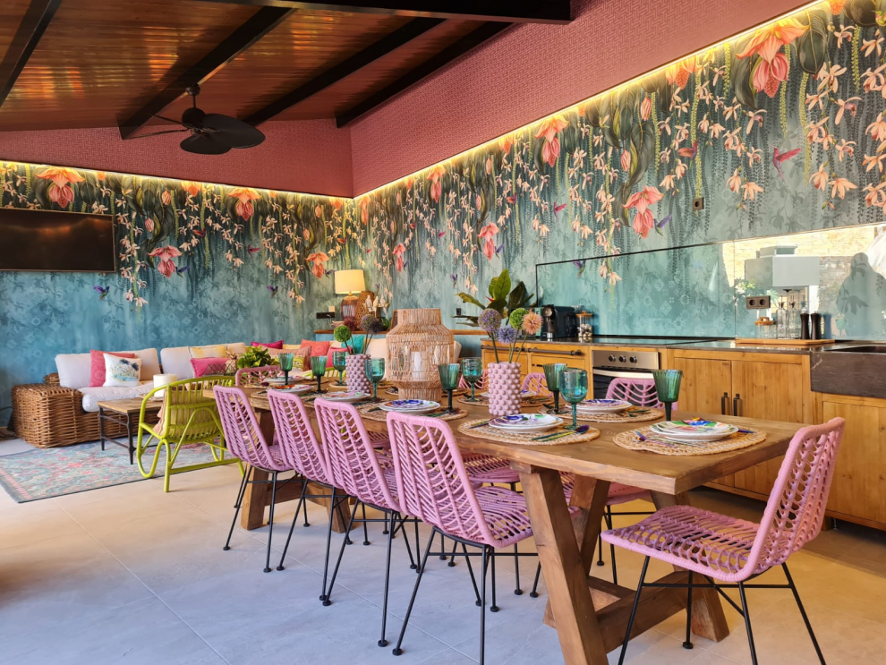 El Jardín de Gala, un alojamiento rural de estilo exótico en Castejón de los Monegros.