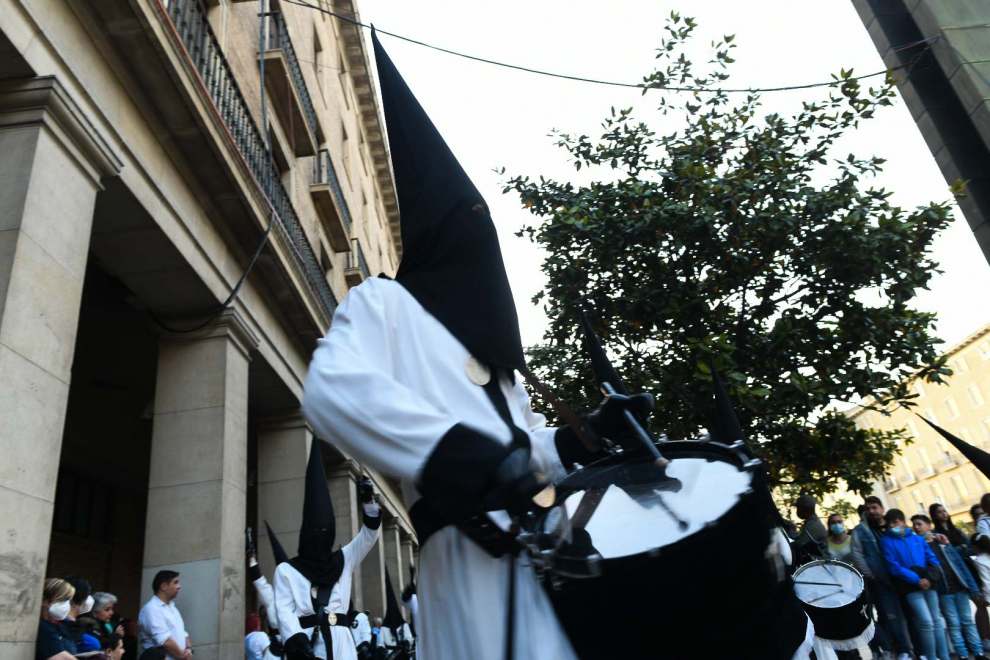 Procesión del Santo Entierro en Zaragoza.