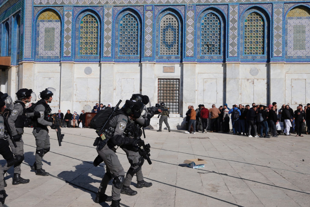 Enfrentamientos en la Explanada de las Mezquitas