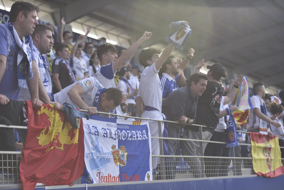 Foto del partido SD Huesca-Real Zaragoza, de la jornada 36 de Segunda División en El Alcoraz