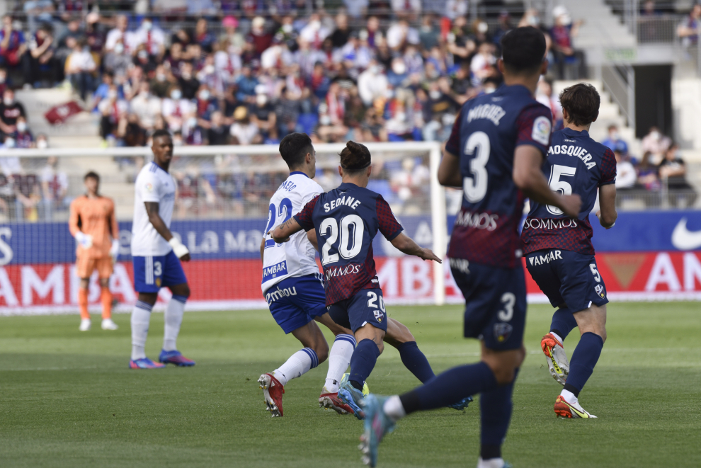 Foto del partido SD Huesca-Real Zaragoza, de la jornada 36 de Segunda División en El Alcoraz