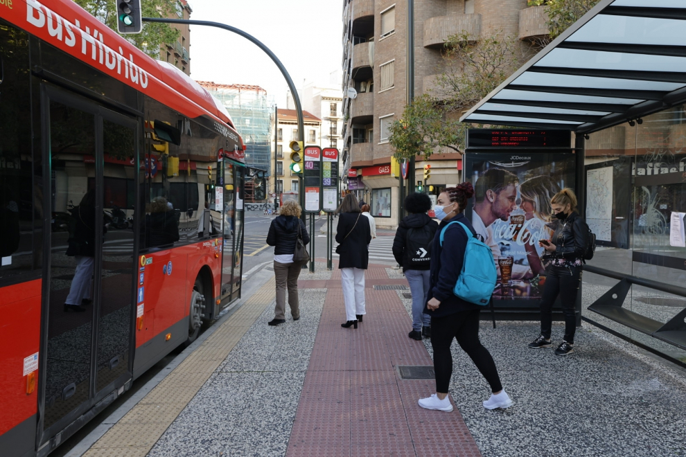 Regresan desde este lunes 18 de abril los paros en el servicio del autobús urbano.