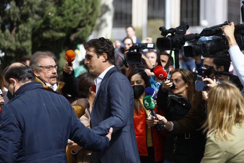 Luis Medina y Alberto Javier Luceño declaran en el juzgado de Madrid