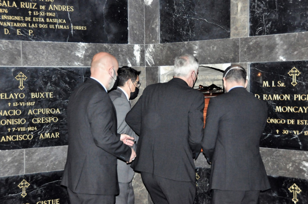 Funeral por Carmelo Borobia en el Pilar