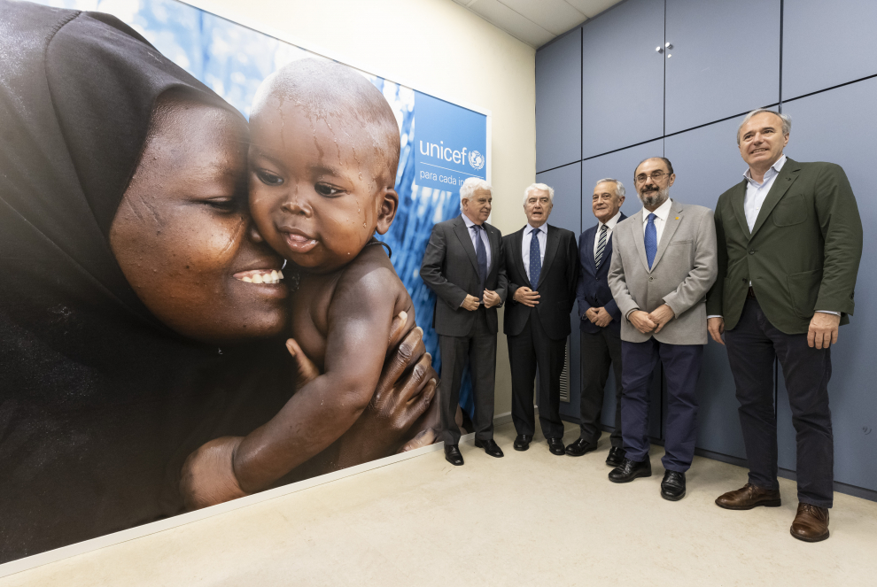 INAUGURACION DE LA NUEVA SEDE DE UNICEF ( ZARAGOZA )) / 03/05/2022 / FOTO : OLIVER DUCH[[[FOTOGRAFOS]]]