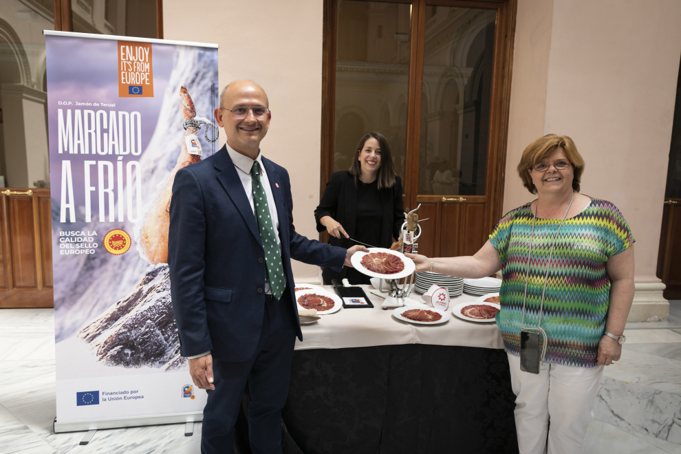 Presentación del Programa Europeo Jamón de Teruel en Madrid