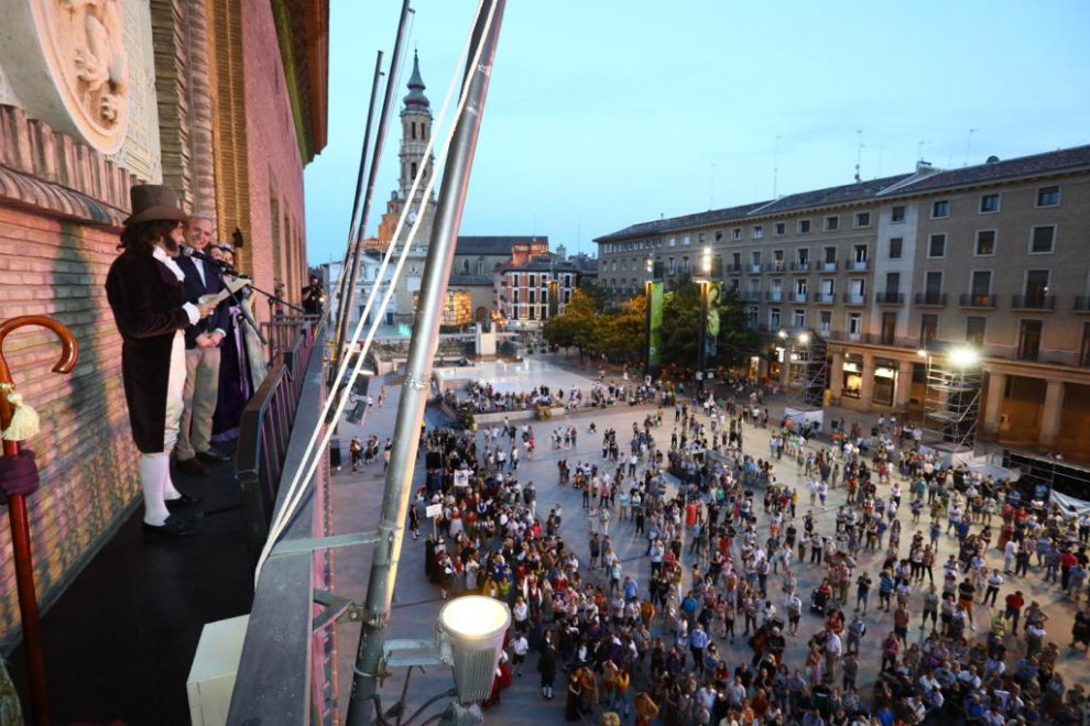 Arrancan las fiestas goyescas de Zaragoza