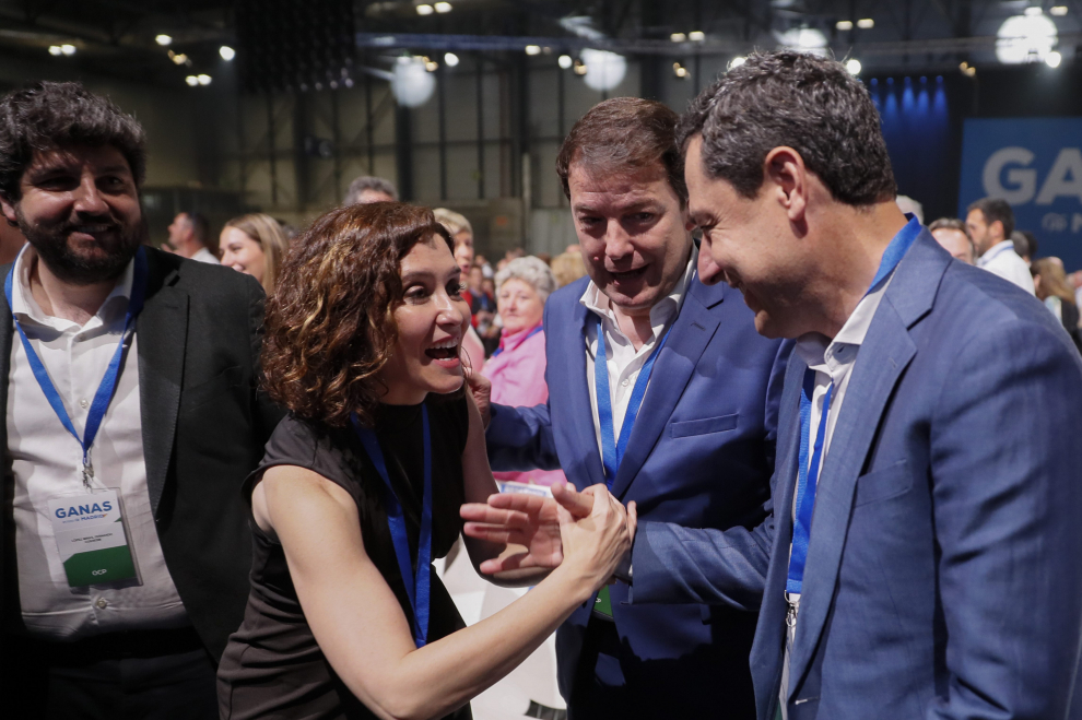 En imágenes | Díaz Ayuso, presidenta del PP de Madrid