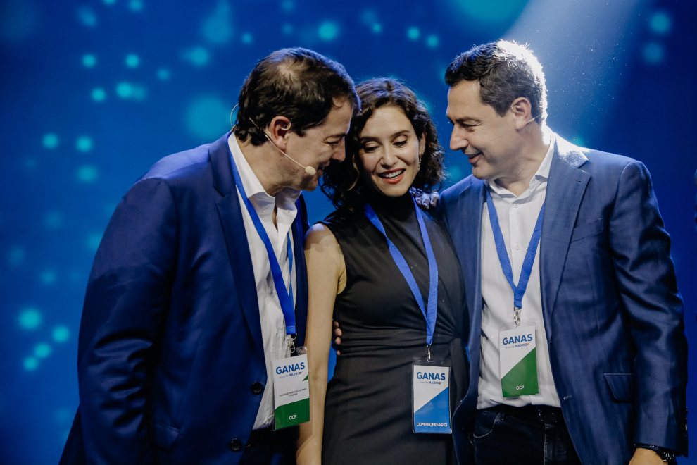 En imágenes | Díaz Ayuso, presidenta del PP de Madrid