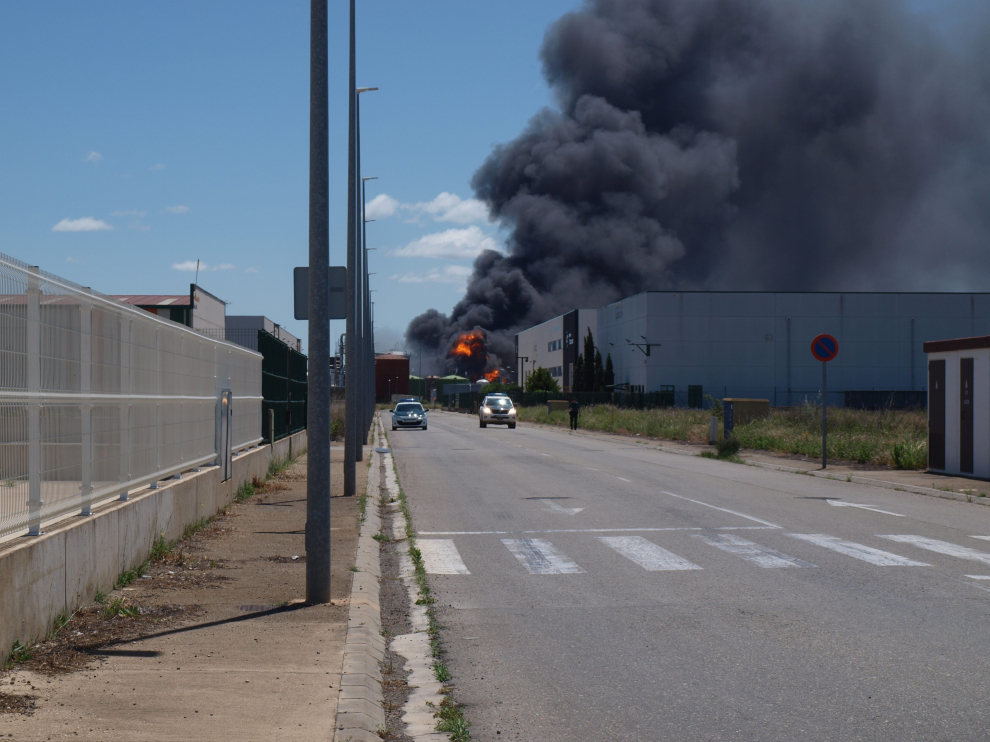 Explosión en una planta de biodiesel de Calahorra (La Rioja)