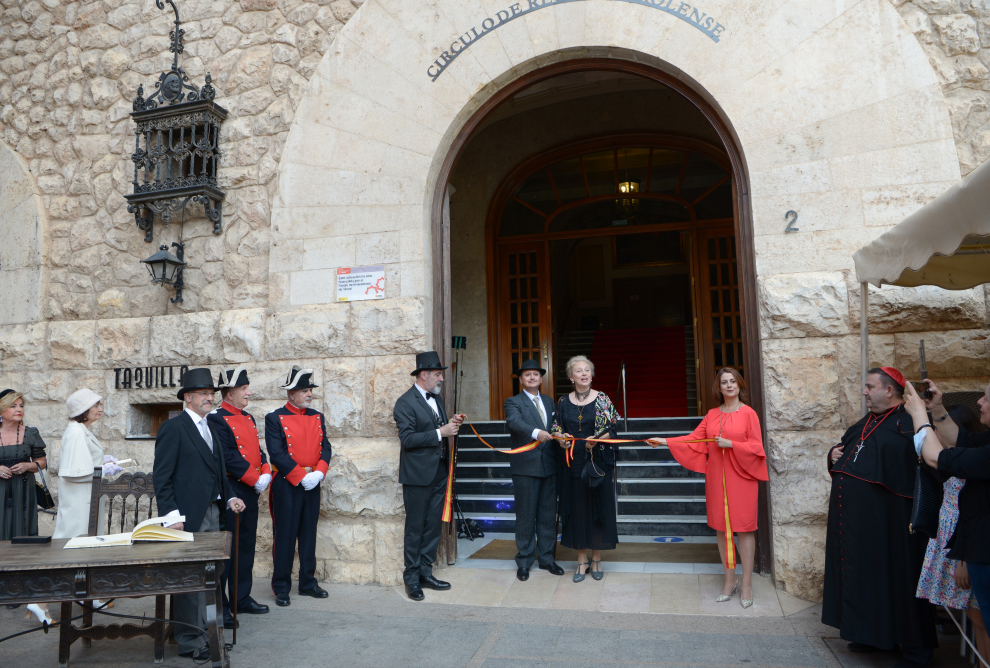 Celebración por el centenario del edificio del casino de Teruel.
