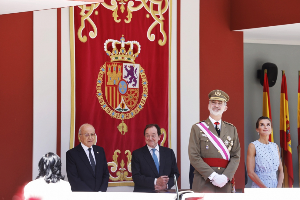 Desfile del Día de las Fuerzas Armadas en Huesca