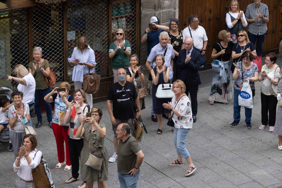 En imágenes | Zaragoza Florece 2022 se despide con jotas en el Coso
