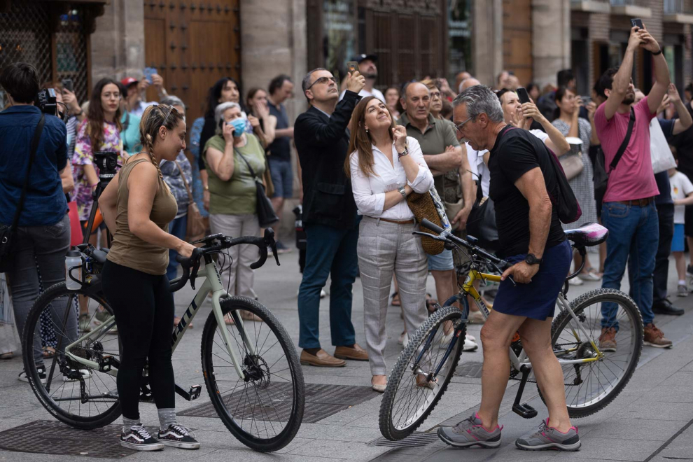 En imágenes | Zaragoza Florece 2022 se despide con jotas en el Coso