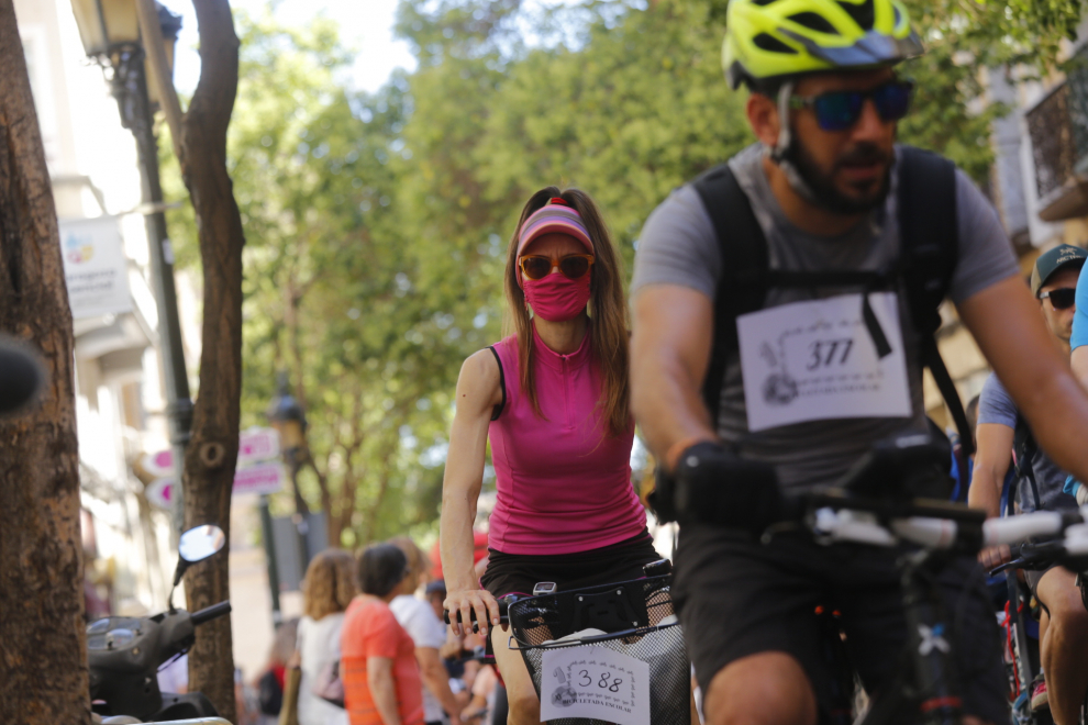 XV Bicicletada Escolar en Zaragoza.