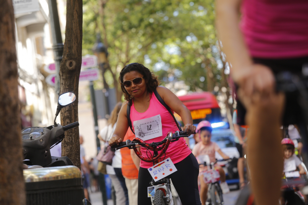 XV Bicicletada Escolar en Zaragoza.
