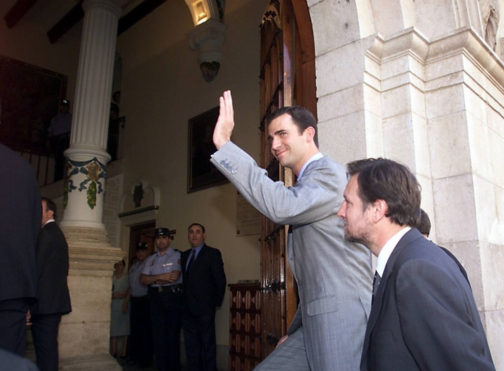 Felipe de Borbón visita Tarazona.