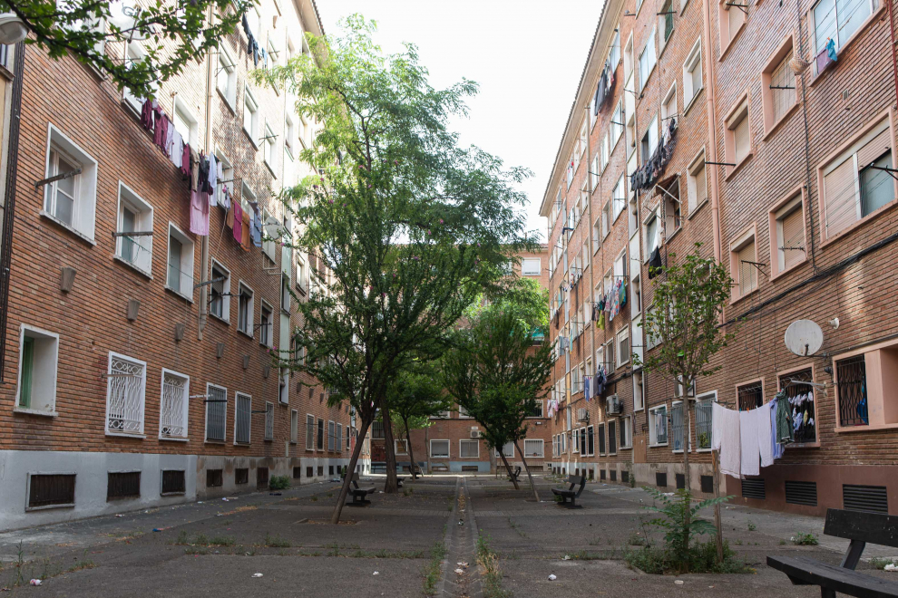 REPORTAJE SOBRE EL DETERIORO DEL BARRIO DE TENERIAS DE ZARAGOZA / 16-06-2022 / FOTOS: FRANCISCO JIMENEZ[[[FOTOGRAFOS]]]
