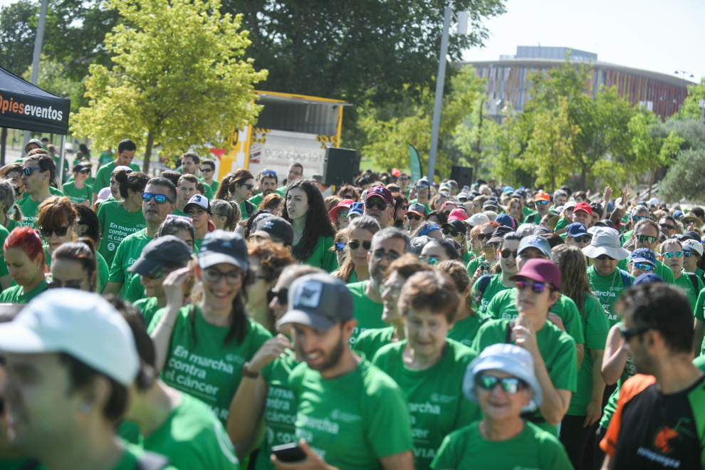 Fotos De La Vii Marcha Contra El Cáncer En Zaragoza Imágenes