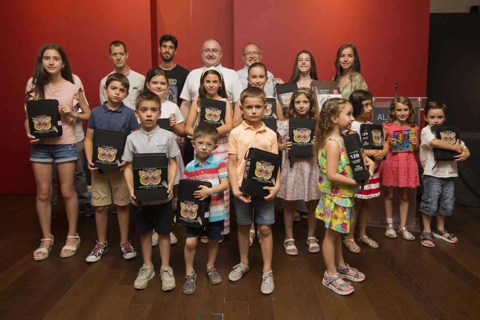 Fotos de los ganadores del concurso de Pintura rápida de Santa Engracia en Zaragoza