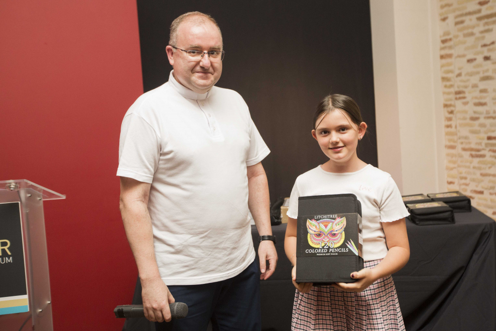 Fotos de los ganadores del concurso de Pintura rápida de Santa Engracia en Zaragoza