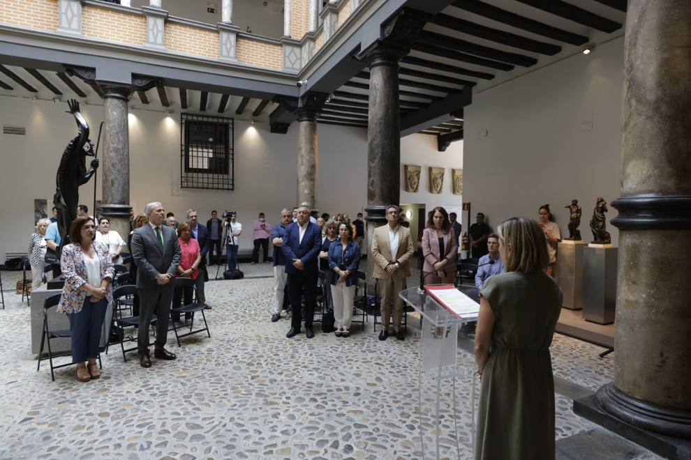 Conmemoración del Día Nacional de las Víctimas del Terrorismo en el Museo Pablo Gargallo de Zaragoza