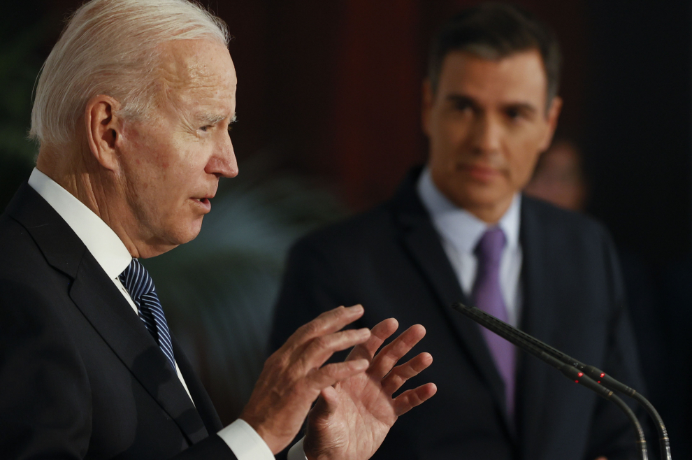 Rueda de Prensa del presidente de Estados Unidos, Joe Biden, y el presidente del gobierno de España Pedro Sánchez