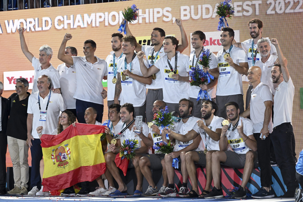 España, campeona del mundo de Waterpolo