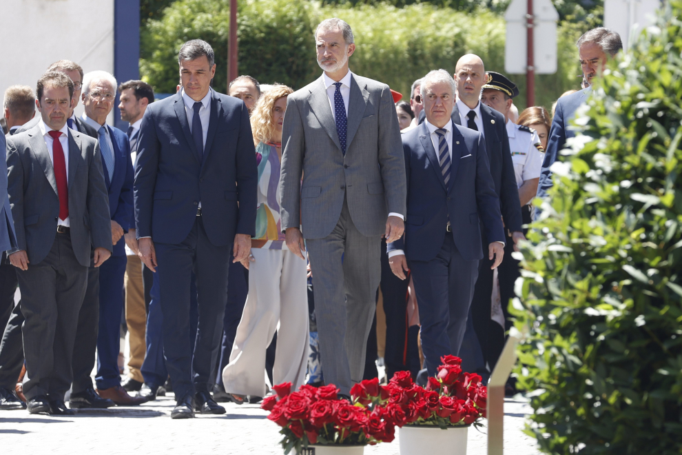 Homenaje de Estado a Miguel Ángel Blanco en Ermua.