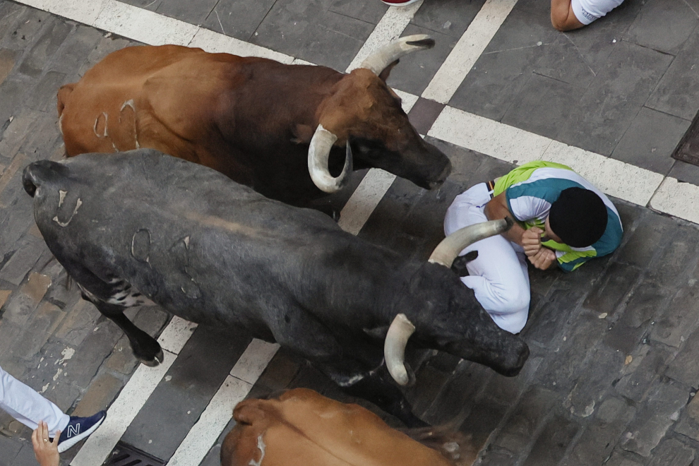 Fotos del quinto encierro de San Fermín 2022 Imágenes