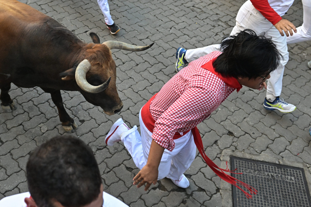 Fotos del quinto encierro de San Fermín 2022 Imágenes