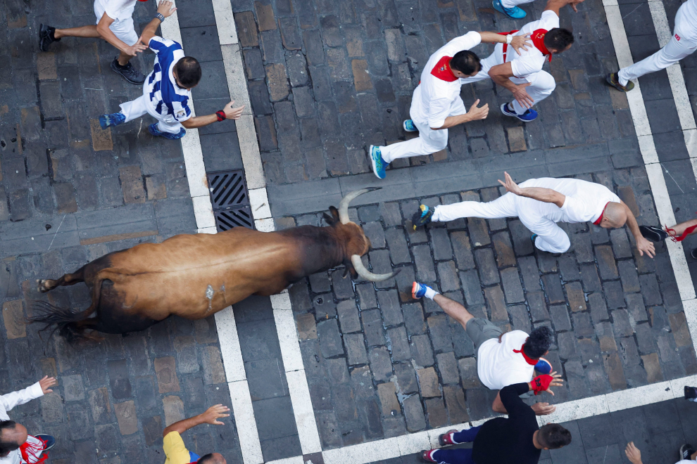 Fotos del quinto encierro de San Fermín 2022 Imágenes